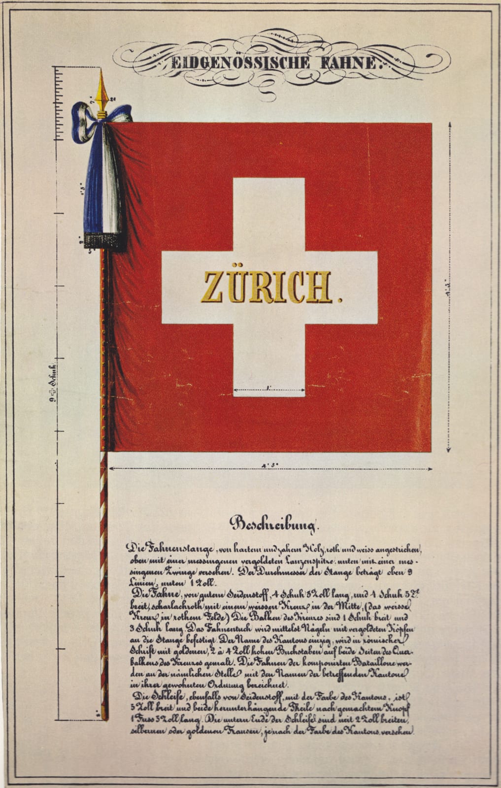 The federal military flag